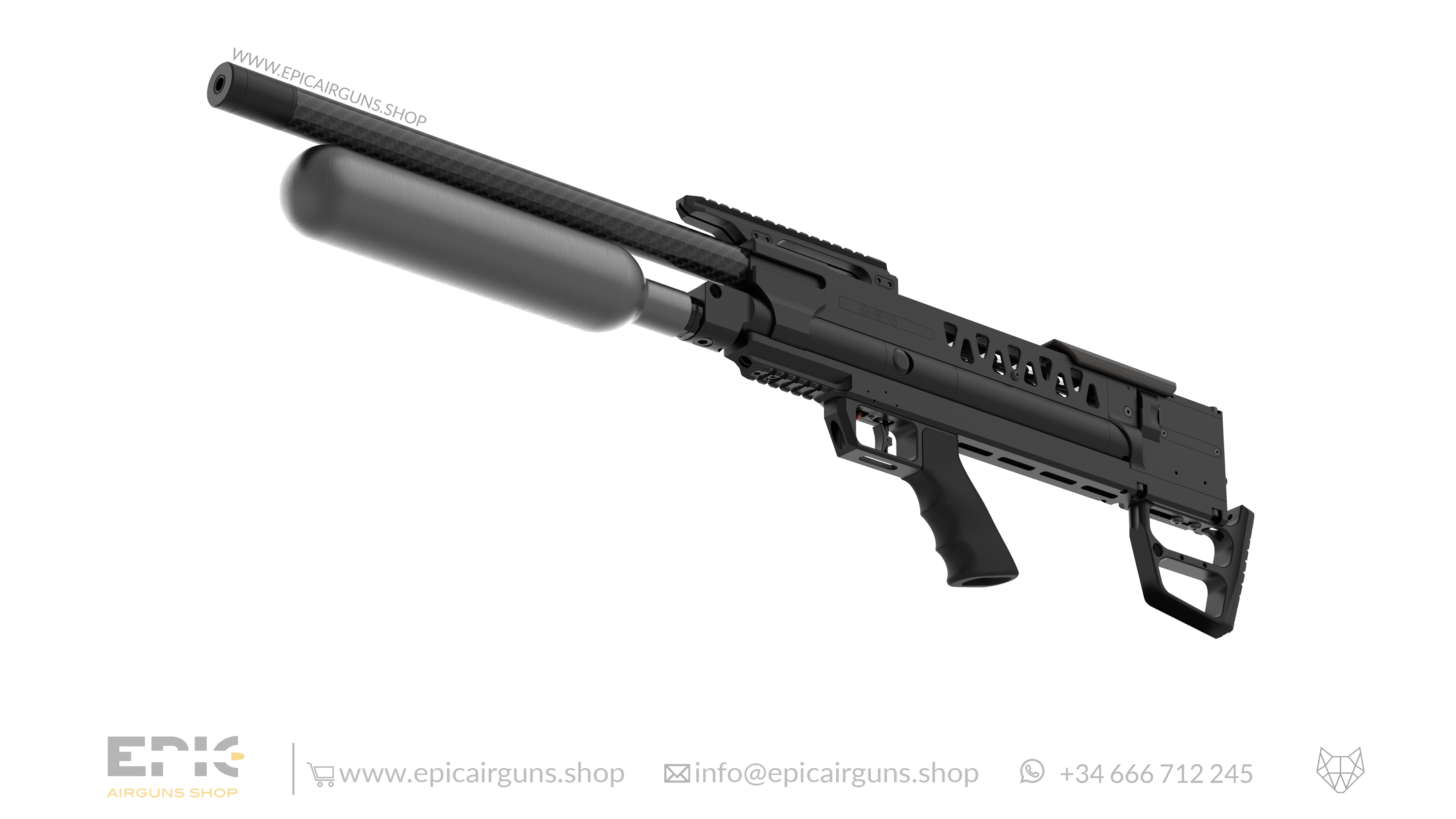 EPIC ONE with CFB · 700mm LW Polygonal Barrel