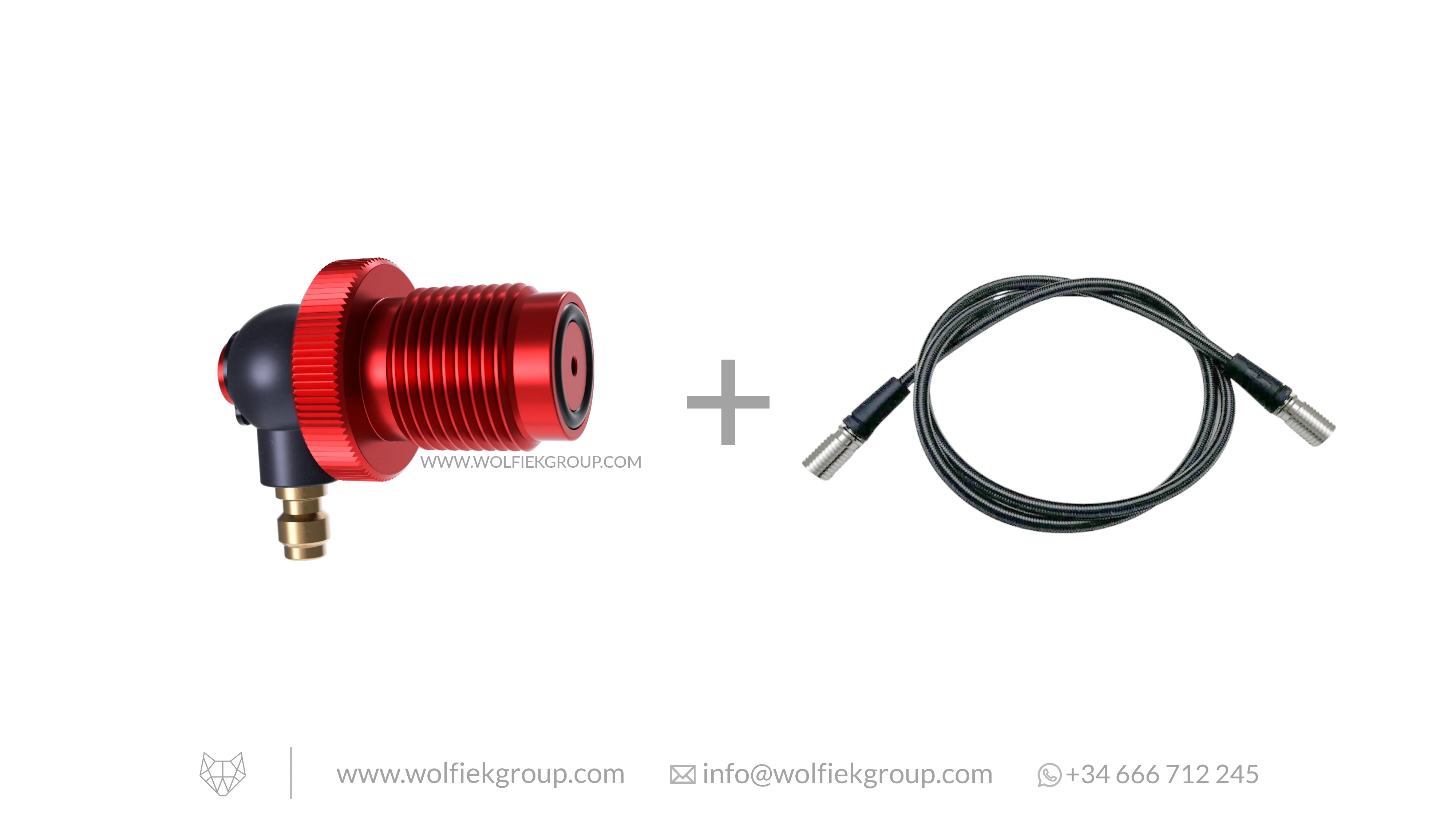 New 360º Valve Swivel · Bottle Plug